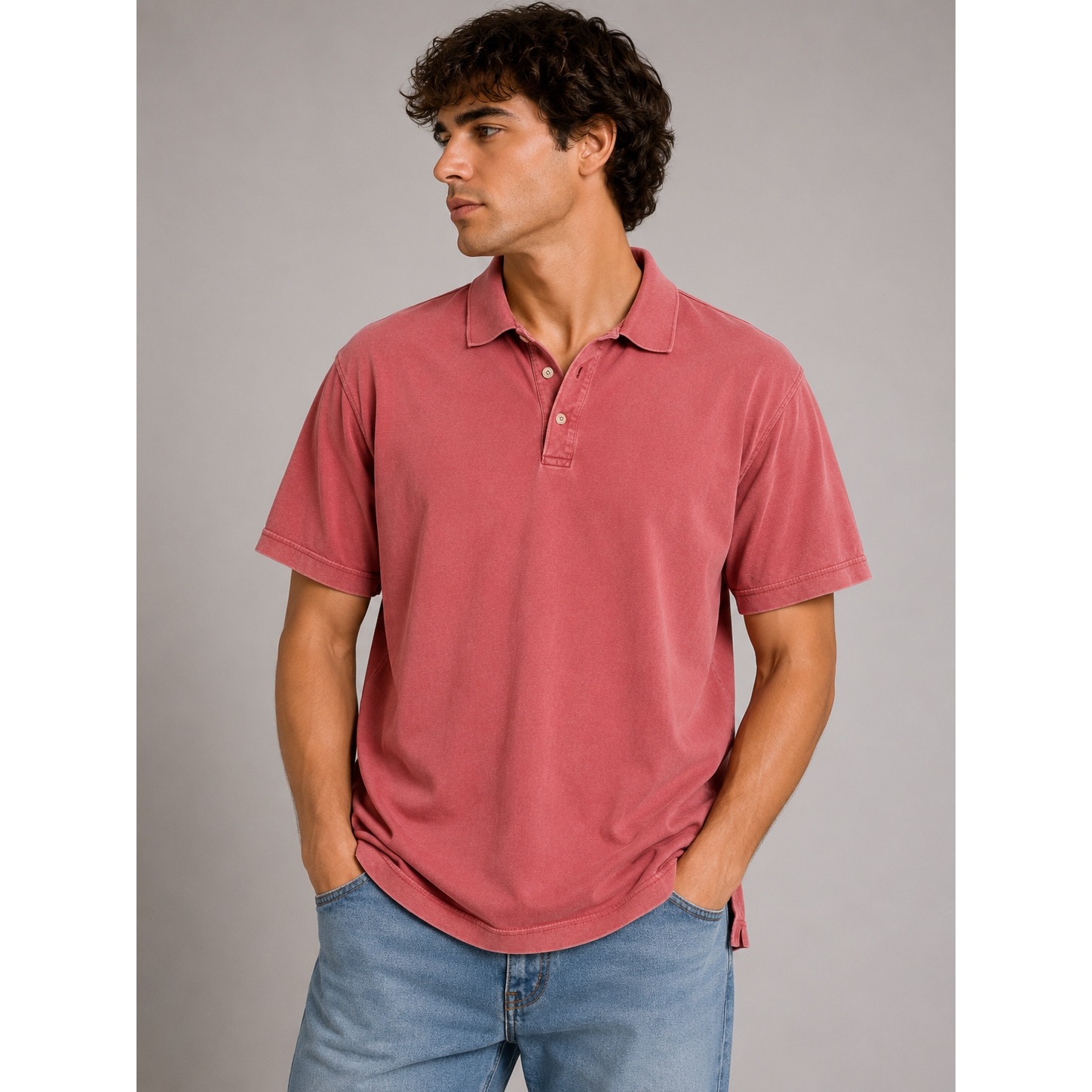 Ll Bean Mens Xl Regular Polo Shirt Short Sleeve Cotton Pique Red Og882